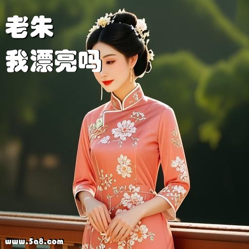 我漂亮吗老朱搞笑图片