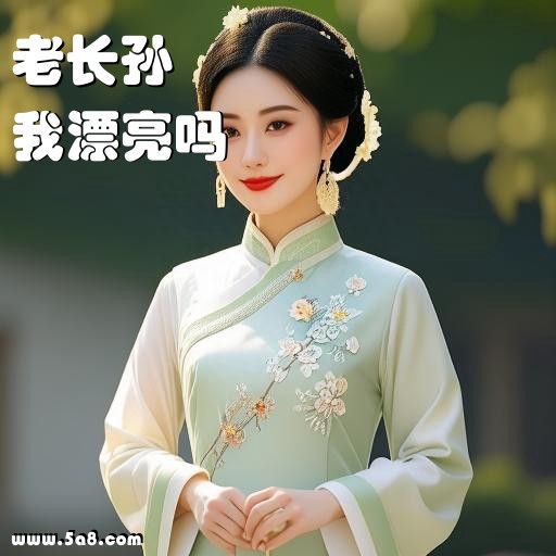 我漂亮吗老长孙搞笑图片