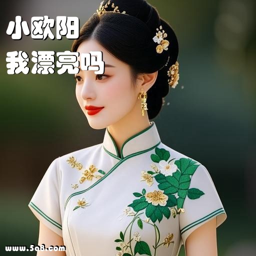 我漂亮吗小欧阳搞笑图片
