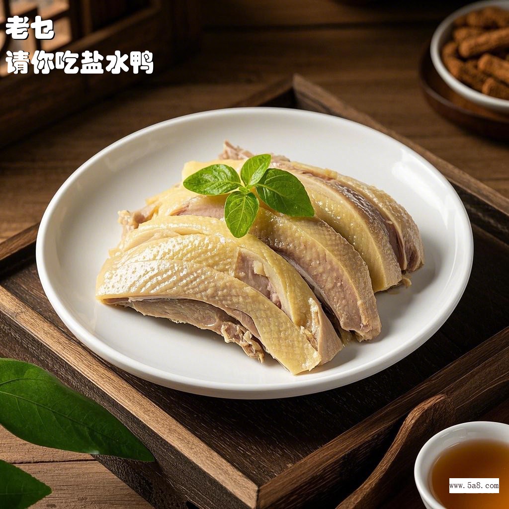 请你吃盐水鸭老乜搞笑图片