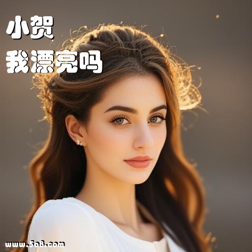 我漂亮吗小贺搞笑图片