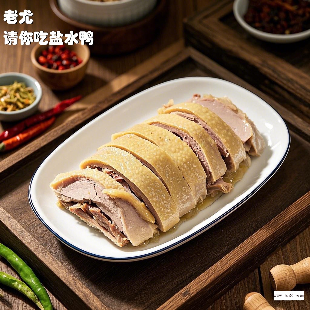 请你吃盐水鸭老尤搞笑图片