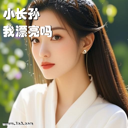 我漂亮吗小长孙搞笑图片