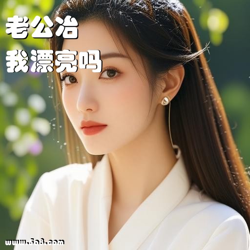 我漂亮吗老公冶搞笑图片