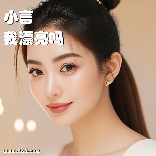 我漂亮吗小言搞笑图片