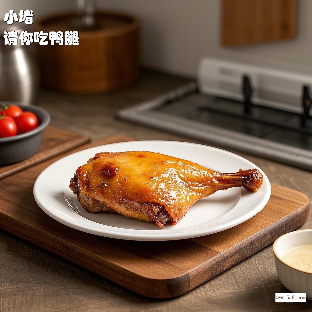 请你吃鸭腿小堵搞笑图片