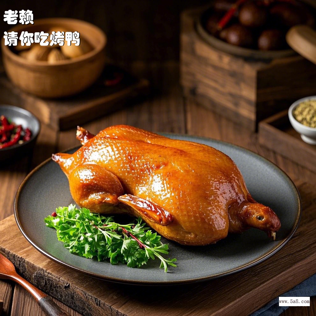 请你吃烤鸭老赖搞笑图片