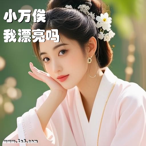 我漂亮吗小万俟搞笑图片