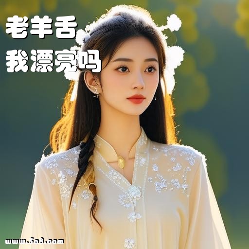 我漂亮吗老羊舌搞笑图片