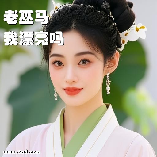 我漂亮吗老巫马搞笑图片