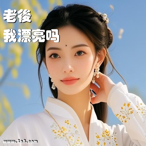 我漂亮吗老後搞笑图片