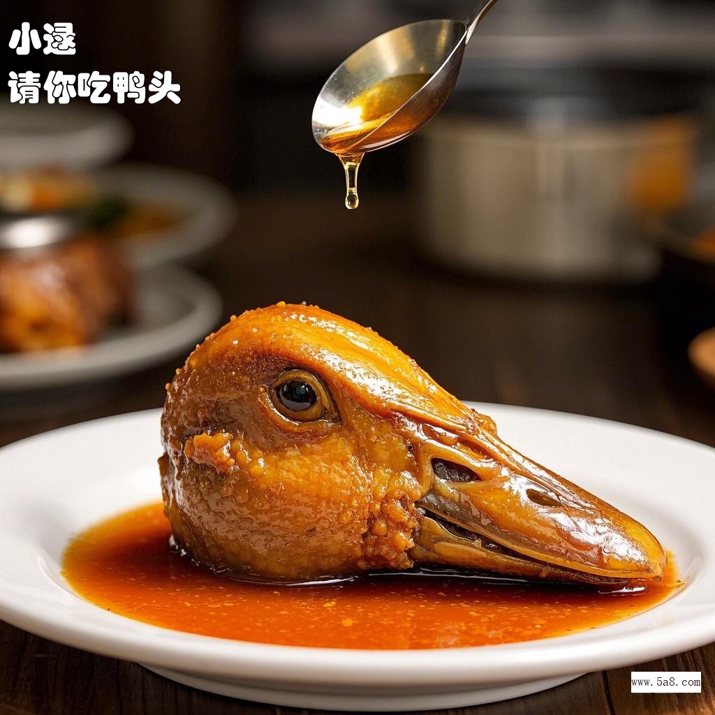 请你吃鸭头小逯搞笑图片