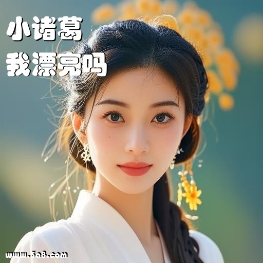 我漂亮吗小诸葛搞笑图片