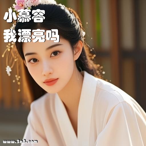 我漂亮吗小慕容搞笑图片