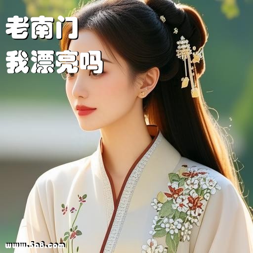 我漂亮吗老南门搞笑图片