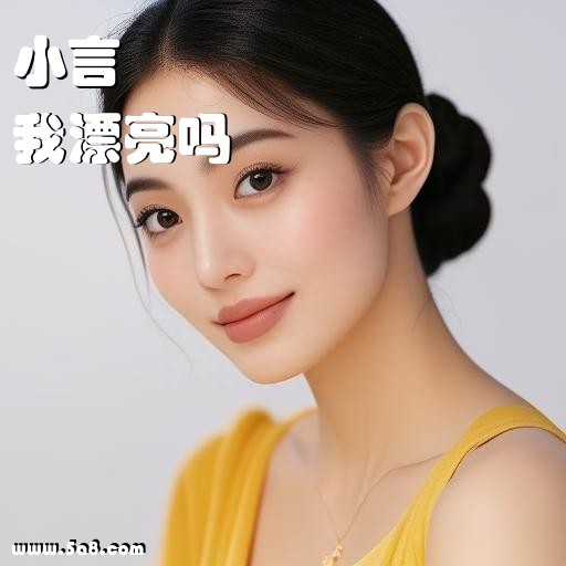 我漂亮吗小言搞笑图片