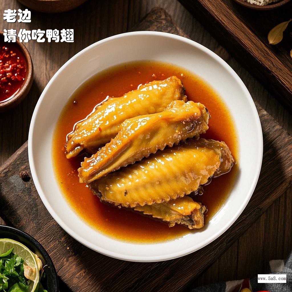 请你吃鸭翅老边搞笑图片