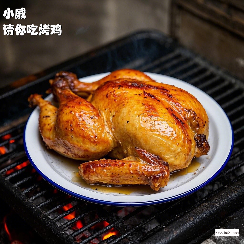 请你吃烤鸡小戚搞笑图片