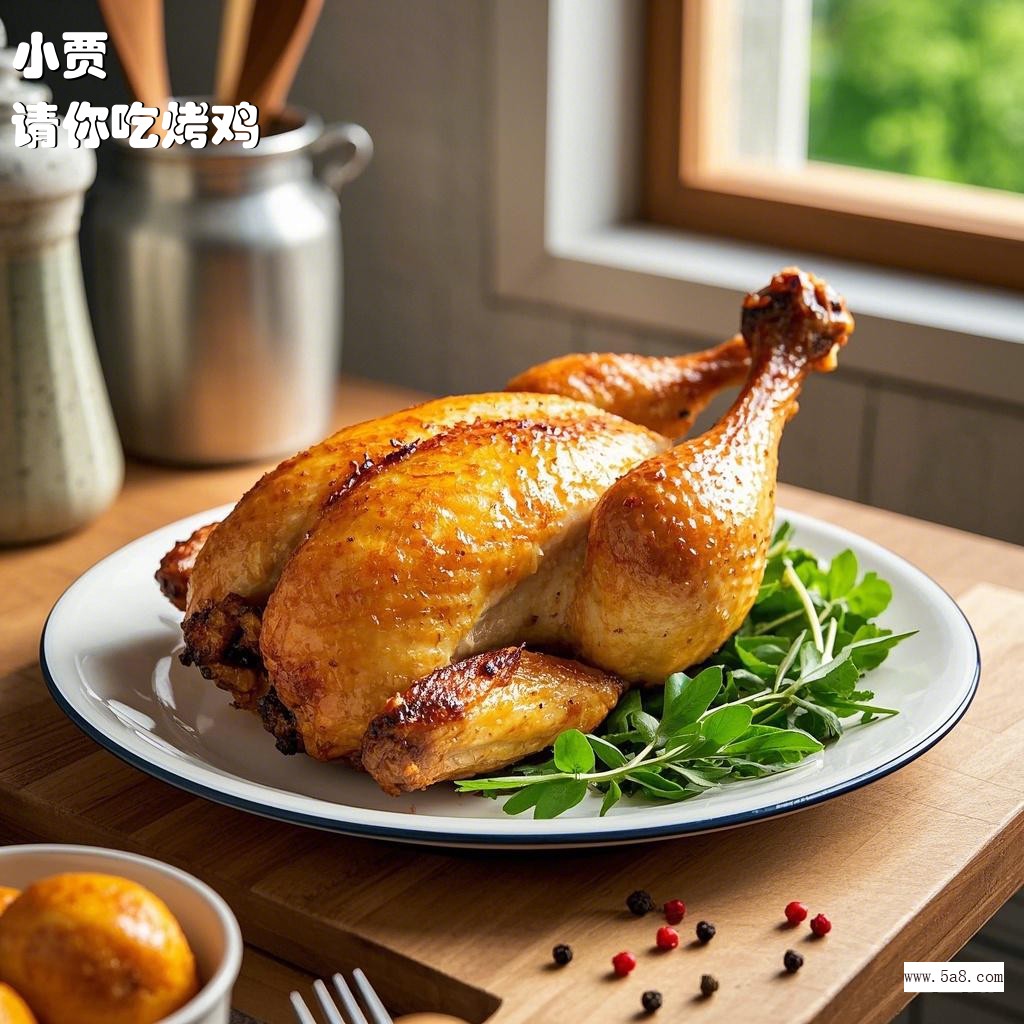 请你吃烤鸡小贾搞笑图片