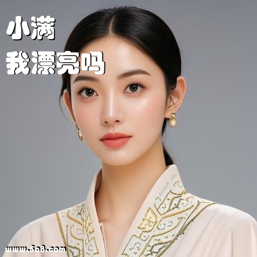 我漂亮吗小满搞笑图片