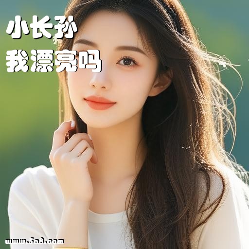 我漂亮吗小长孙搞笑图片