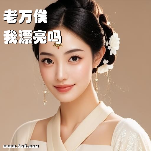 我漂亮吗老万俟搞笑图片