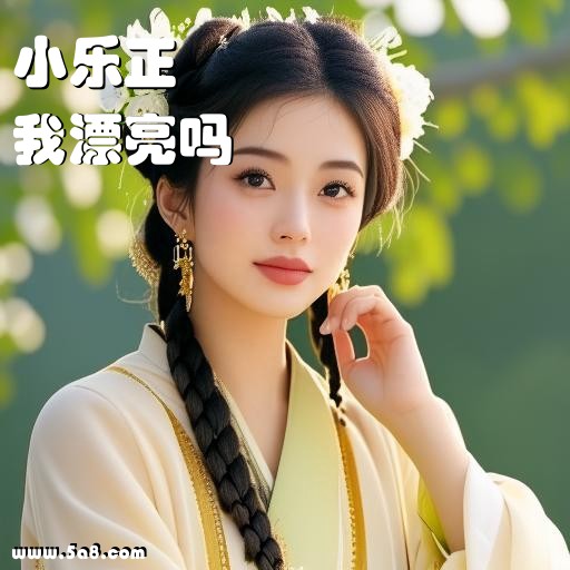 我漂亮吗小乐正搞笑图片