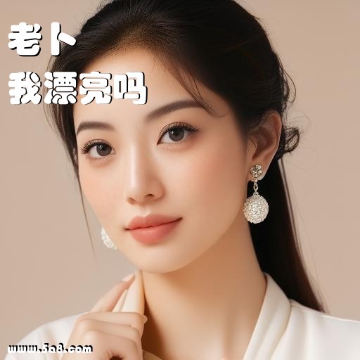 我漂亮吗老卜搞笑图片
