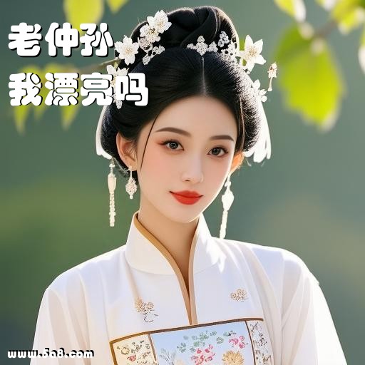 我漂亮吗老仲孙搞笑图片