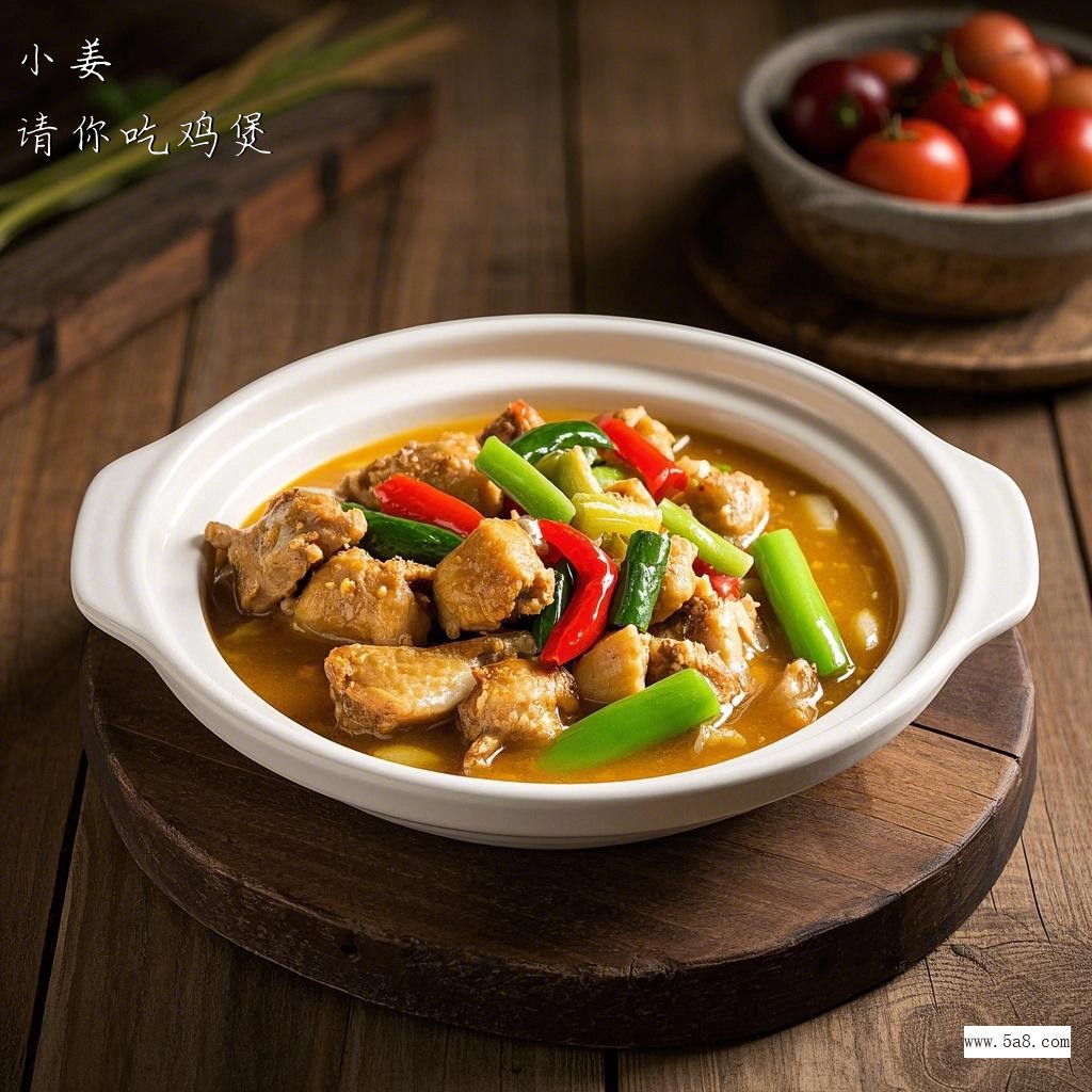 请你吃鸡煲小姜搞笑图片