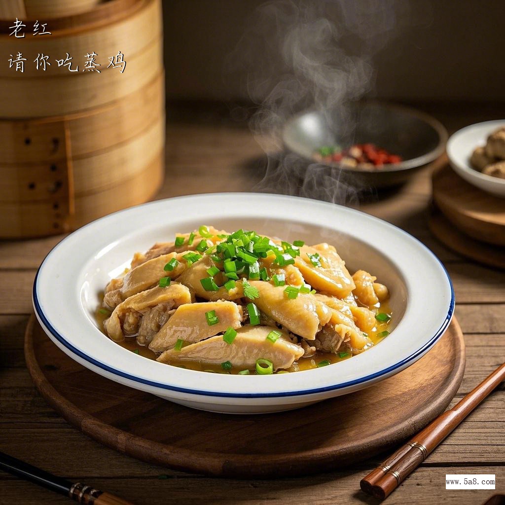 请你吃蒸鸡老红搞笑图片