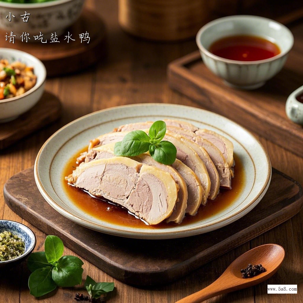 请你吃盐水鸭小古搞笑图片