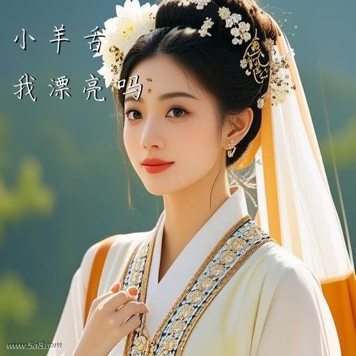 我漂亮吗小羊舌搞笑图片