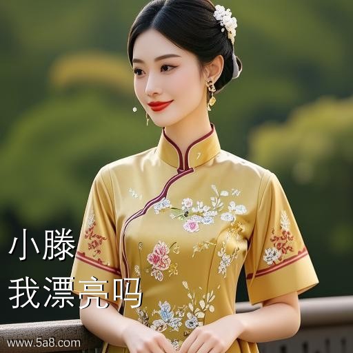 我漂亮吗小滕搞笑图片