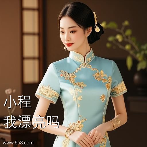 我漂亮吗小程搞笑图片
