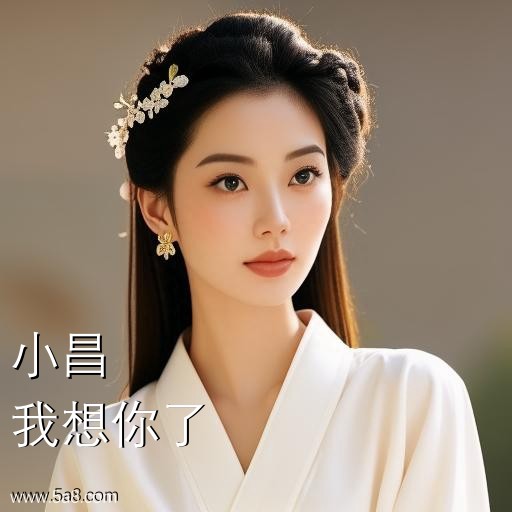 我想你了小昌搞笑图片