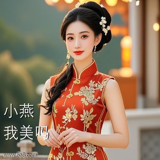 我美吗小燕搞笑图片