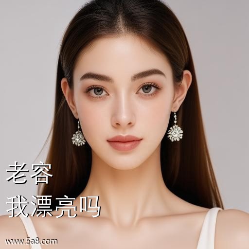 我漂亮吗老容搞笑图片