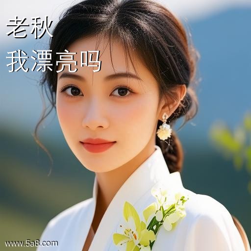 我漂亮吗老秋搞笑图片