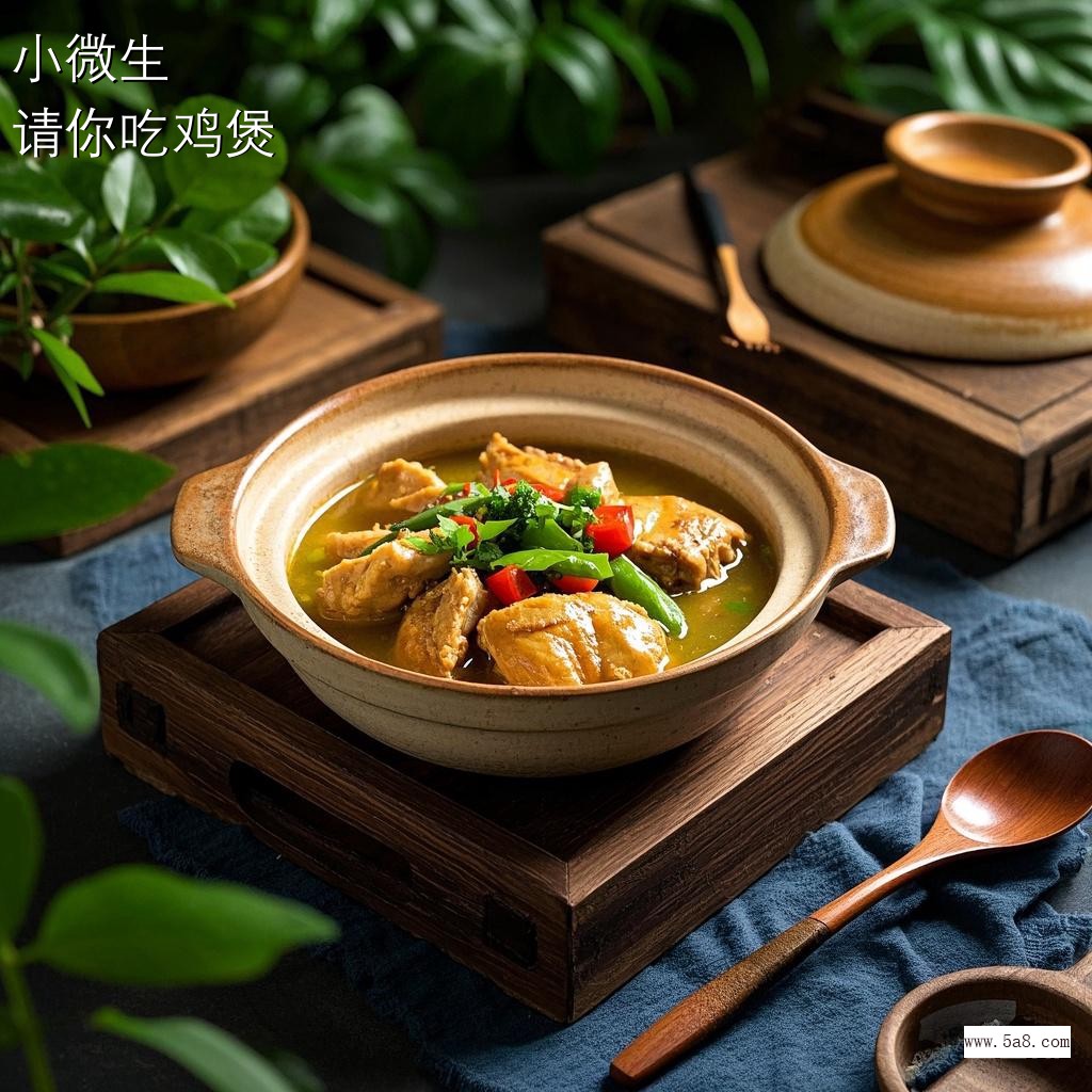 请你吃鸡煲小微生搞笑图片
