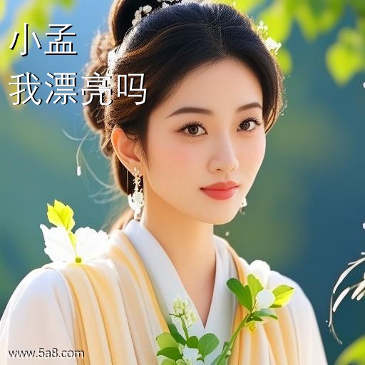 我漂亮吗小孟搞笑图片