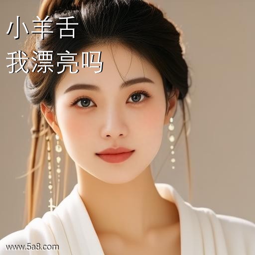 我漂亮吗小羊舌搞笑图片