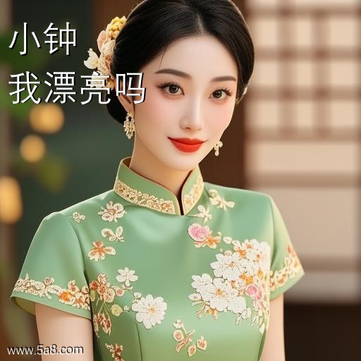我漂亮吗小钟搞笑图片