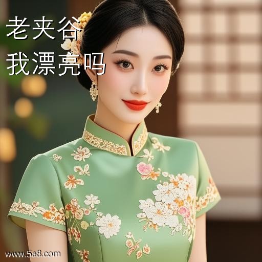我漂亮吗老夹谷搞笑图片