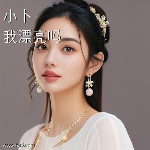 我漂亮吗小卜搞笑图片