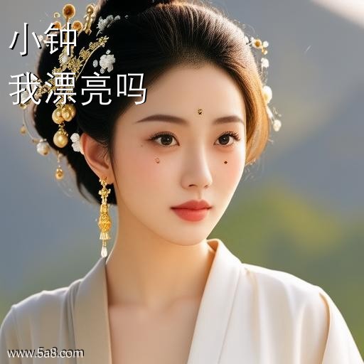 我漂亮吗小钟搞笑图片