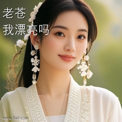 我漂亮吗老苍搞笑图片
