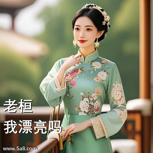 我漂亮吗老桓搞笑图片