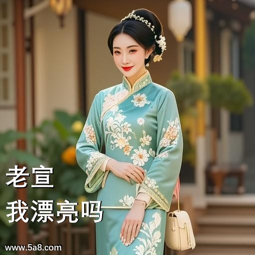 我漂亮吗老宣搞笑图片