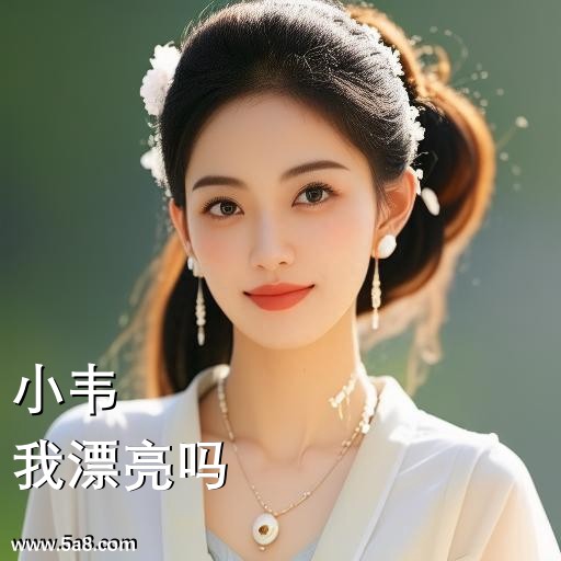 我漂亮吗小韦搞笑图片